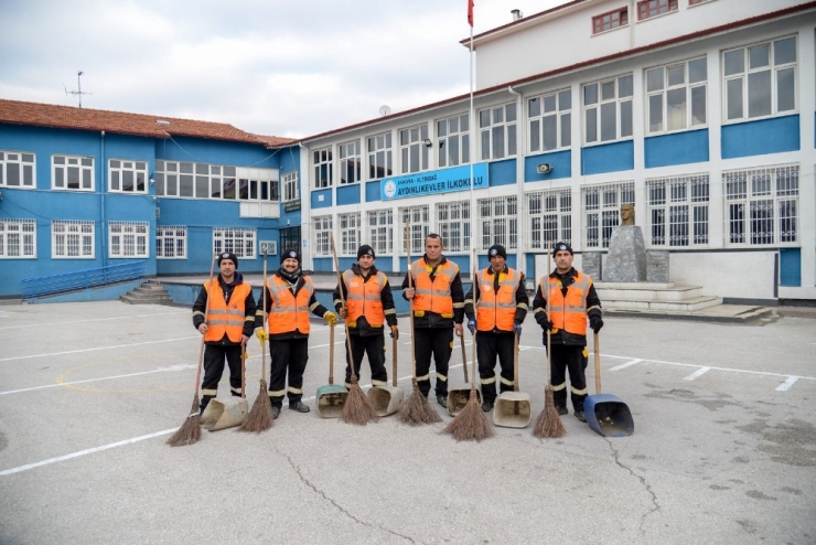 Altındağ’da Okullara Yoğun Bakım