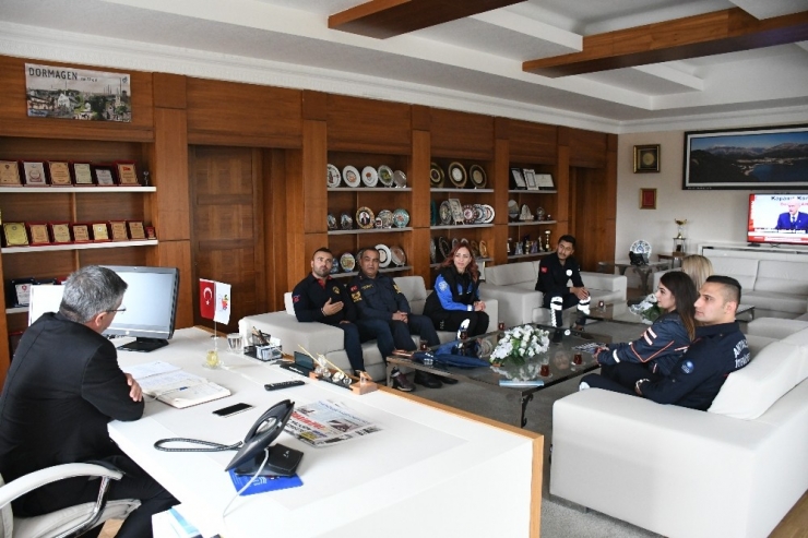 112 Acil Çağrı Merkezinin Tanıtımı Yapılıyor