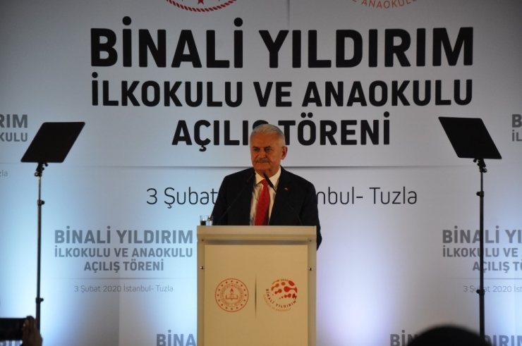 Binali Yıldırım Ve Eşi Semiha Yıldırım Okul Açılışında Gözyaşı Döktü