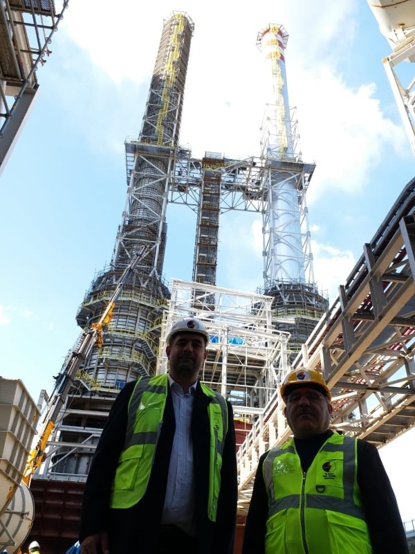 Çanakkale Çevre Ve Şehircilik Müdürü Bolat, 18 Mart Çan Termik Santralini Gezdi