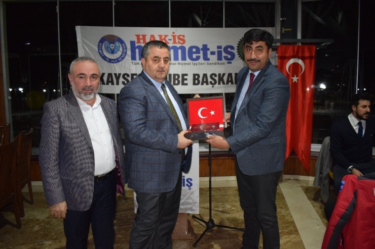 Hizmet-iş Sendikası Erciyes A.ş. Çalışanlarıyla Bir Araya Geldi