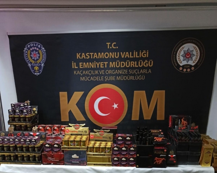 Kastamonu’da Kom Ekiplerinden Kaçakçılık Operasyonu