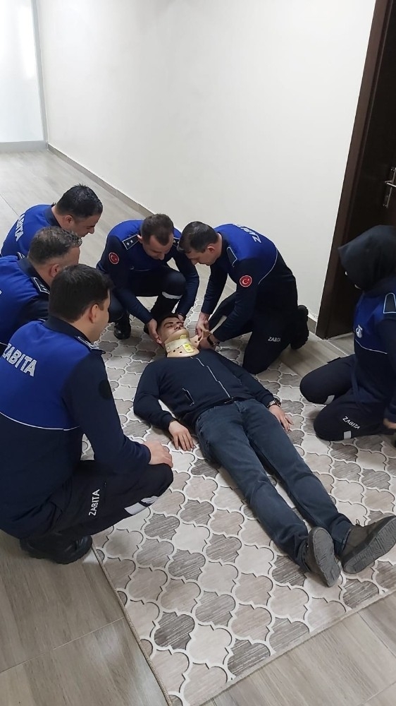 Kırıkkale Zabıtasına İlk Yardım Eğitimi