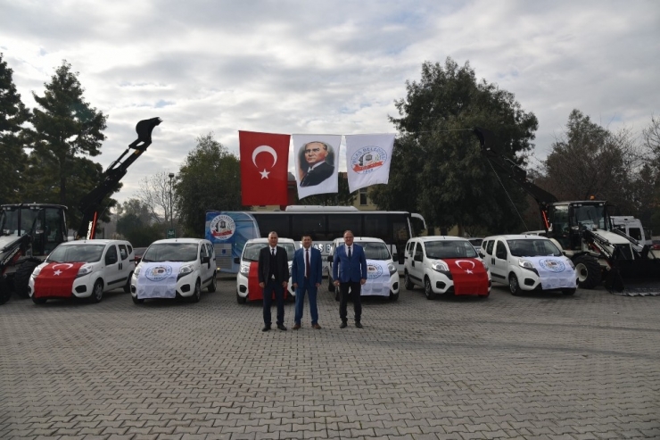 Milas Belediyesi Filosuna 6 Yeni Araç Kattı