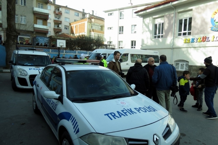 Mudanya’da Okul Servisleri Denetlendi