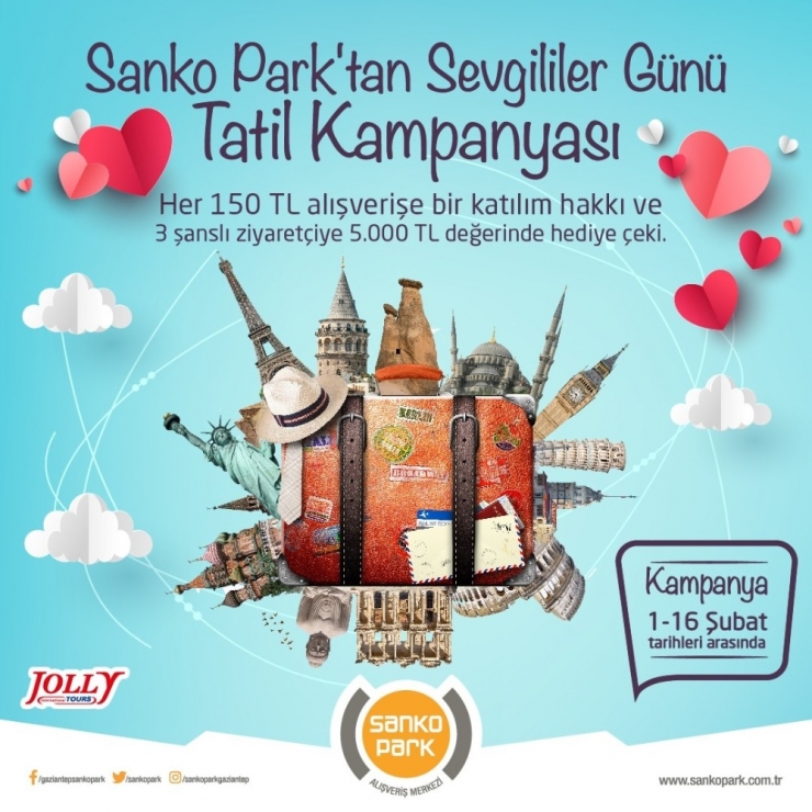 Sevgililer Gününde Şanslı Çiftlere Tatil Hediyesi