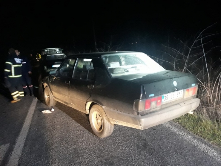 Arıza Yapan Araca Başka Bir Araç Çarptı: 1 Yaralı