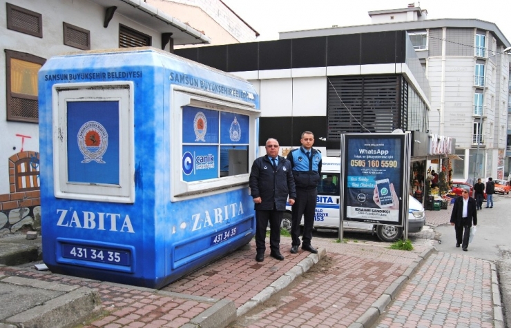 Canik’te Yeni Zabıta Noktaları Hizmette