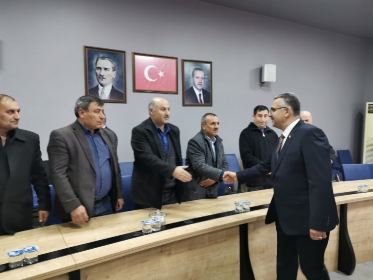 Uğurludağlı Muhtarlardan Ahlatcı’ya Ziyaret