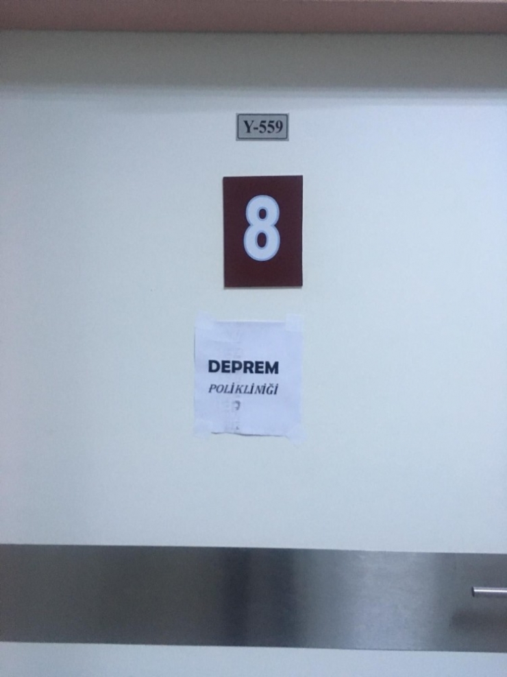 Malatya’da, Depremden Etkilenen Vatandaşlara Özel Poliklinik Hizmeti