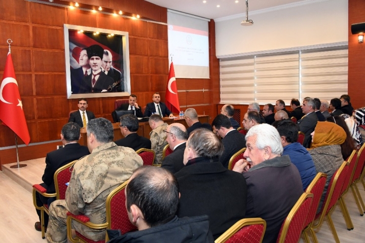 Gümüşhane’de Okul Güvenlik Toplantısı Yapıldı