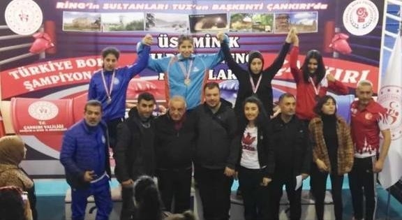 Kocasinan’ın Boks Sporcusu Hikmet Gül Türkmen, Türkiye Şampiyonu Oldu