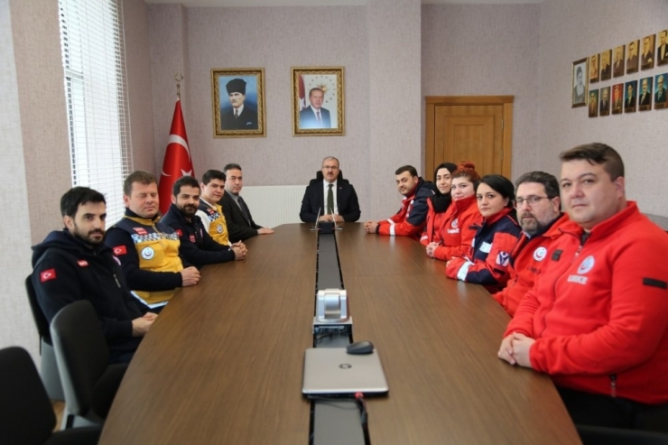 Kütahya Ekibi Deprem Bölgesinden Döndü