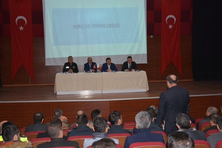 Kızıltepe’de Güven Ve Huzur Toplantısı