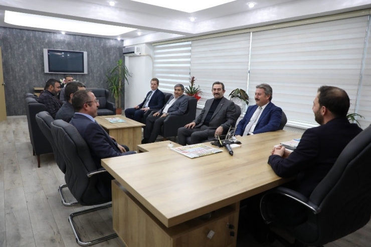 Palancıoğlu’ndan Mhp Melikgazi İlçe Başkanı Kalın’a Hayırlı Olsun Ziyareti