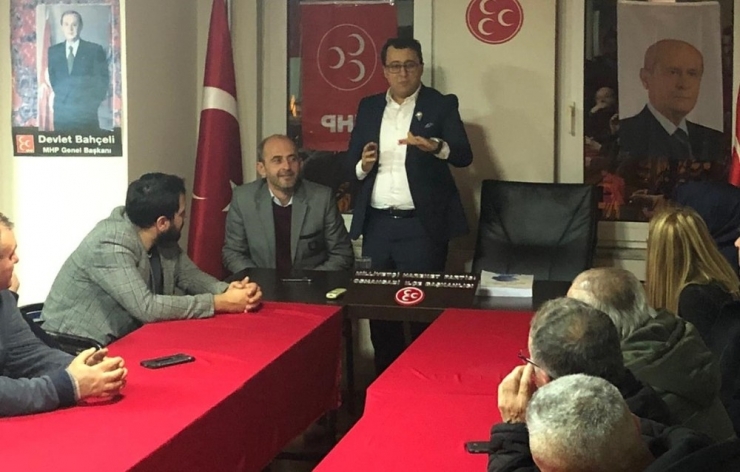Stratejik Teknoloji Mentörü Aybars Yılmaz, Mhp Osmangazi İlçe Başkanlığı’nda Konferans Verdi