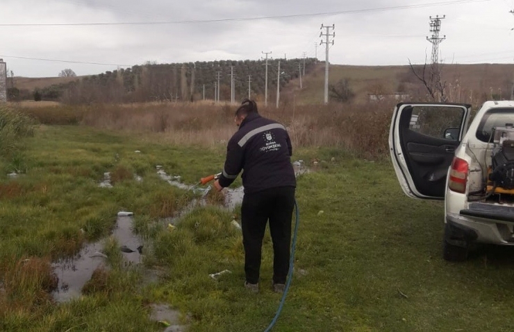 Mustafakemalpaşa’da Haşereyle Mücadele Sürüyor