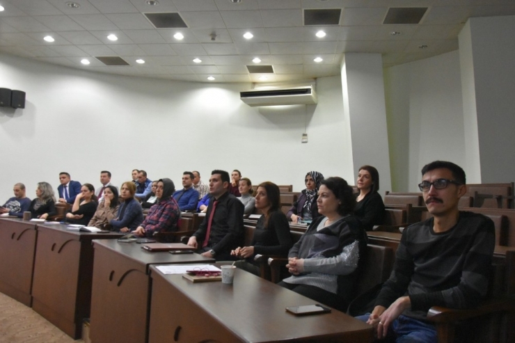 Belediye Personeline Resmi Yazışma Kuralları Eğitimi Verildi