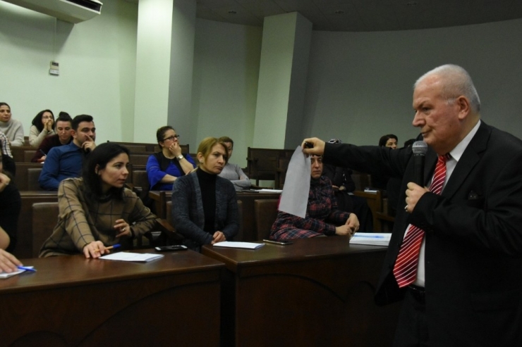 Belediye Personeline Resmi Yazışma Kuralları Eğitimi Verildi