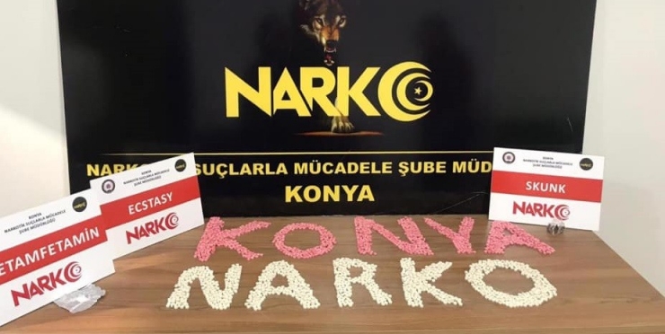 Konya’da 1 Kilo Eroin Ele Geçirildi