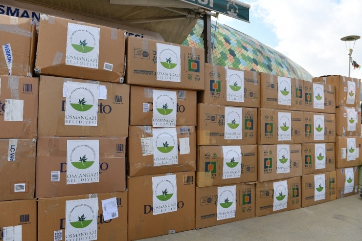 Osmangazi Belediyesi’nden Depremzedelere Yardım