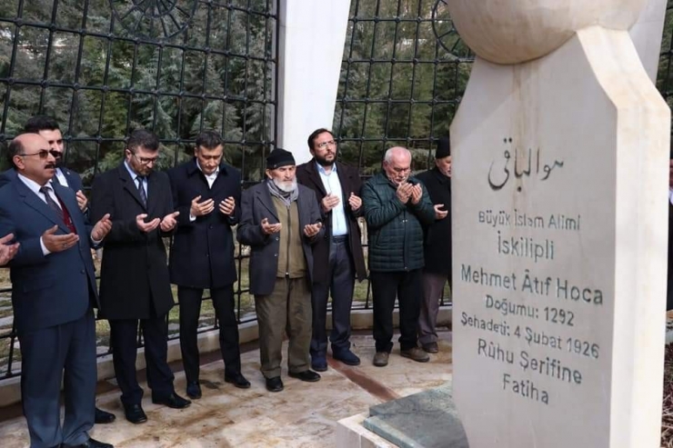 İskilipli Atıf Hoca Mezarı Başında Anıldı