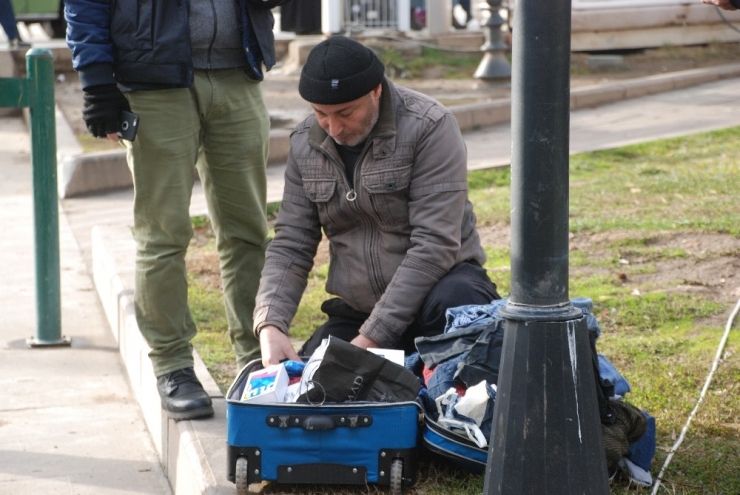 Tokat’ta, Şüpheli Valizden Kıyafet Çıktı