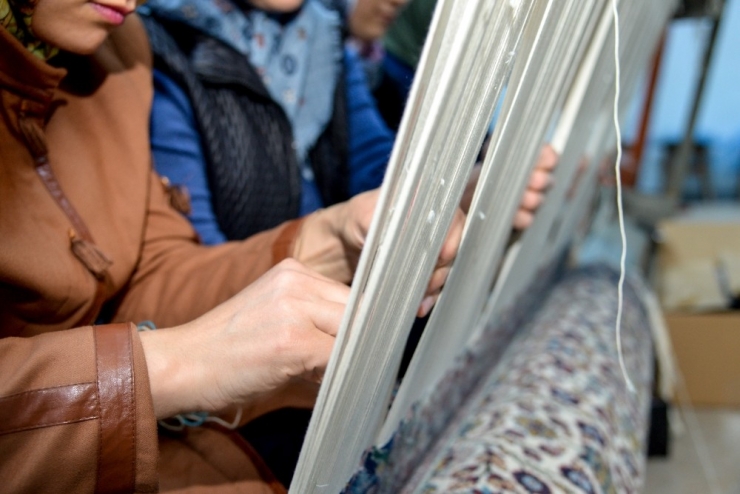 Altındağ’da Halı Dokuma Atölyesine İşkur Desteği