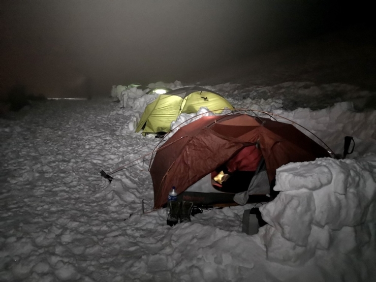 Zigana Dağı’nda -15 Derecede Kış Eğitimi