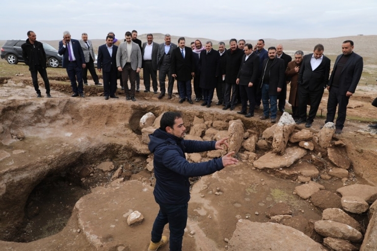 Belediye Başkanları Karahantepe’de İncelemede Bulundu