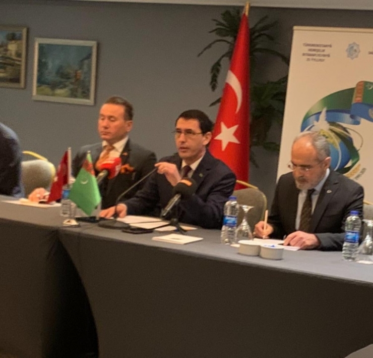 Cumhurbaşkanı Başdanışmanı Yalçın "Türkmenistan’ın Daimi Tarafsızlığının 25. Yılı" Etkinliğekatıldı