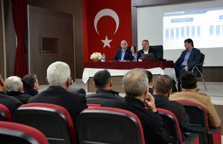 Dicle Elektrik Yöneticileri Kocaköylü Muhtarlarla Buluştu