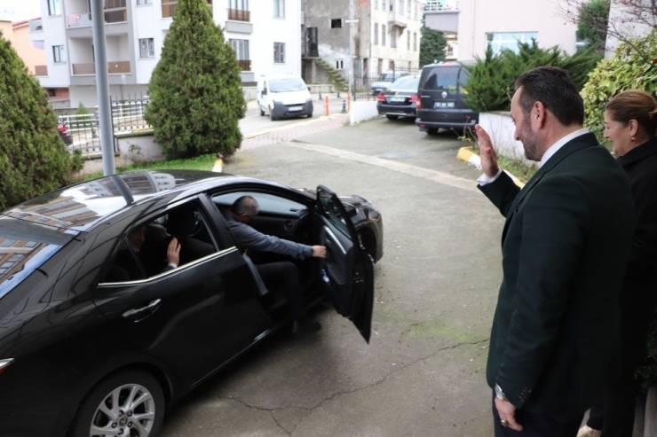 Düzce Başsavcısı Çelik, Başkan Yanmaz’ı Ziyaret Etti