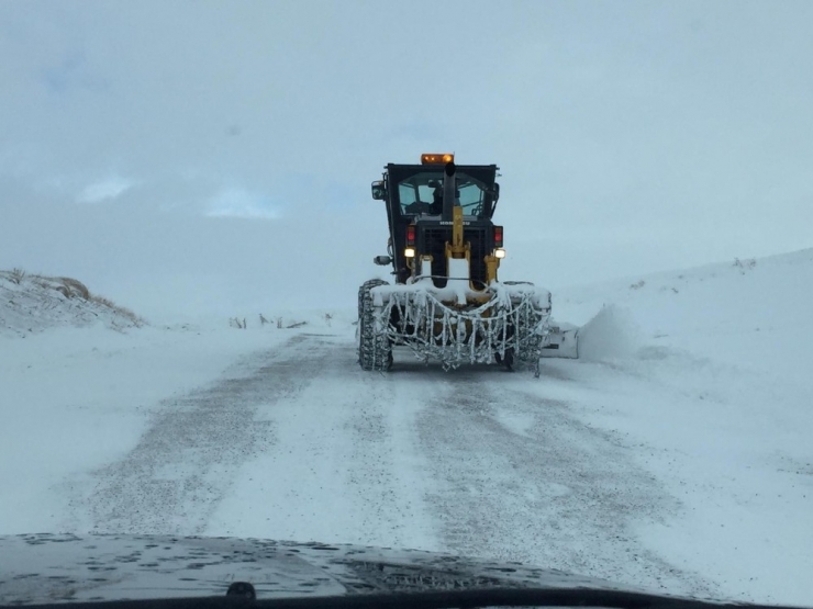 Aşkale’de Kapanan Köy Yolları Ulaşıma Açılıyor