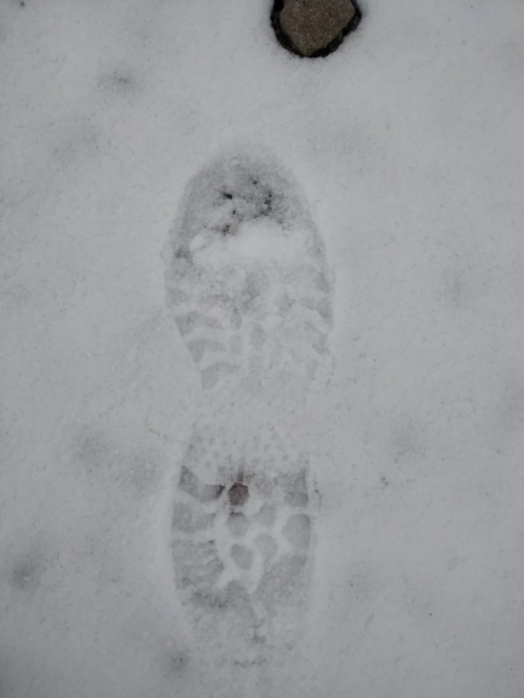 Polis Ekipleri 4 Kilometre Boyunca Kardaki Ayak İzlerini Takip Edip Soyguncuyu Tespit Etti