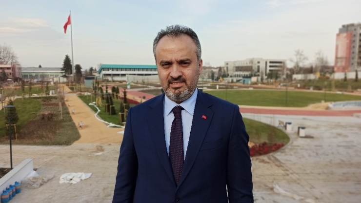 Bursa’nın İlk Millet Bahçesi Açılıyor...havadan Böyle Görüntülendi