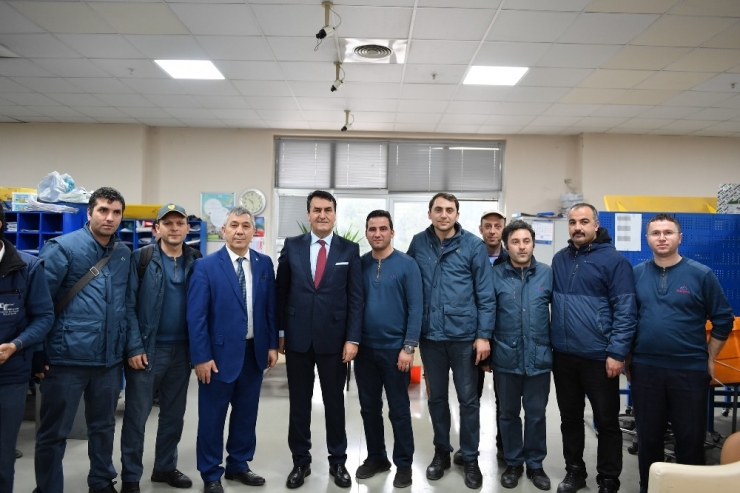 Dündar’dan Ptt Bursa Başmüdürlüğü’ne Ziyaret