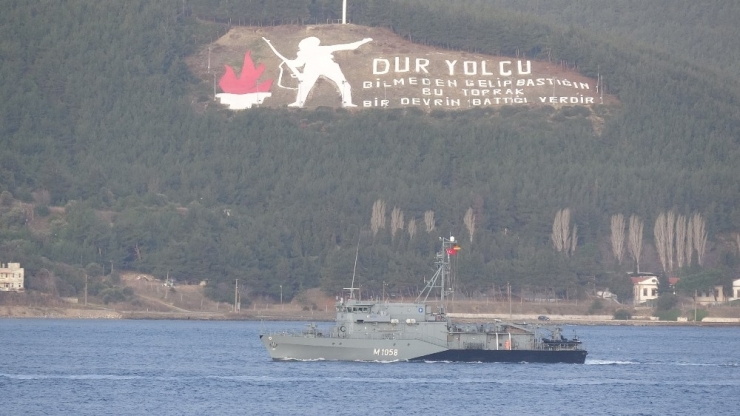 Rumen Ve Alman Savaş Gemileri Çanakkale Boğazı’ndan Geçti