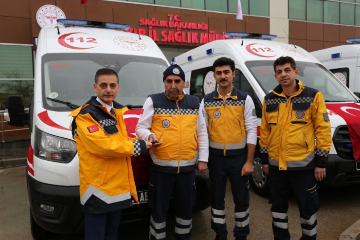 Diyarbakır’da 3 Adet Acil Yardım Ambulansı Hizmete Girdi