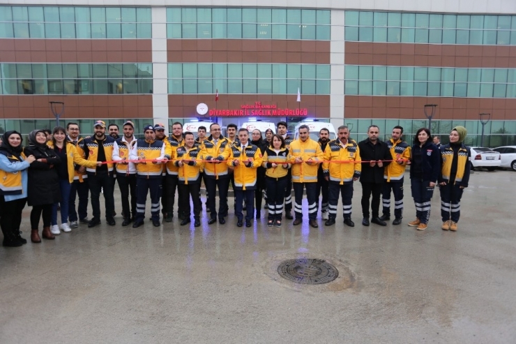 Diyarbakır’da 3 Adet Acil Yardım Ambulansı Hizmete Girdi