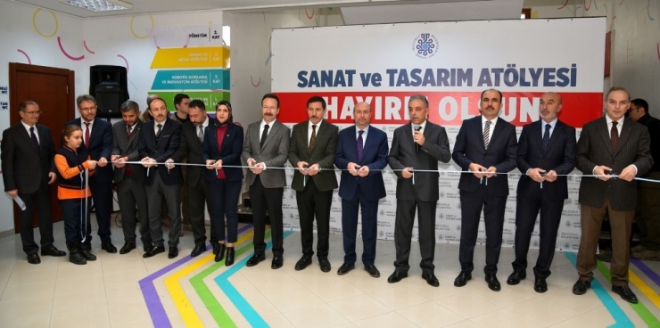 Sedep Sanat Ve Tasarım Atölyesi Açıldı