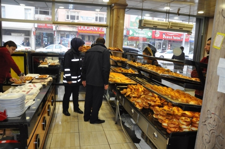 Cizre’de Lokanta, Kafe Ve İmalathaneler Denetlendi