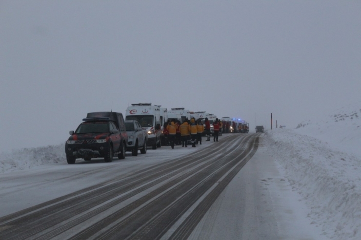 Facianın Olduğu Bölge Çığ Riskine Karşı Boşaltıldı