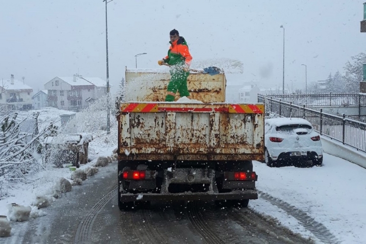 Çankaya’da Karla Mücadele