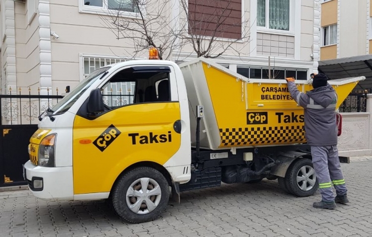 Çarşamba’da “Çöp Taksi” Uygulaması Başladı