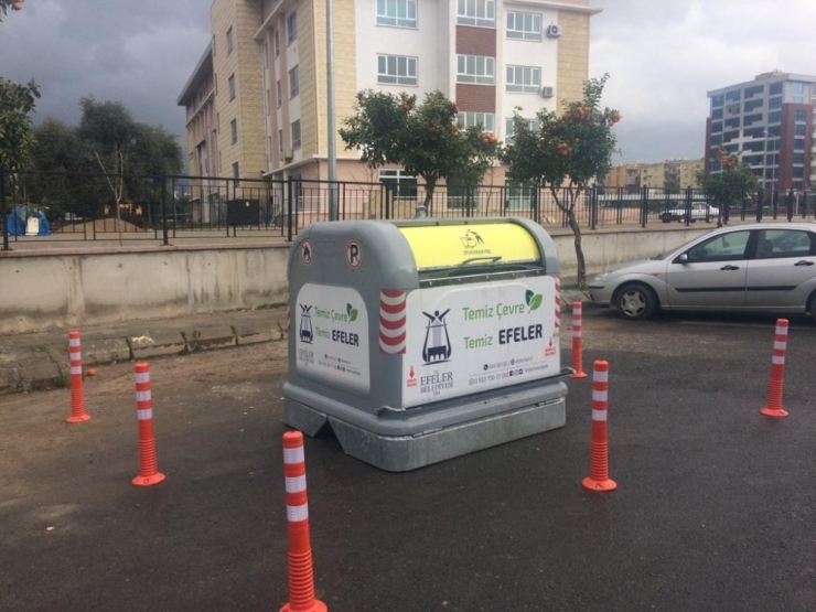 Efeler’de Çöp Konteynerleri Yenileniyor