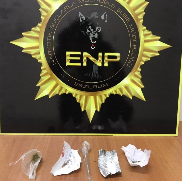 Erzurum’da Uyuşturucu Operasyonu