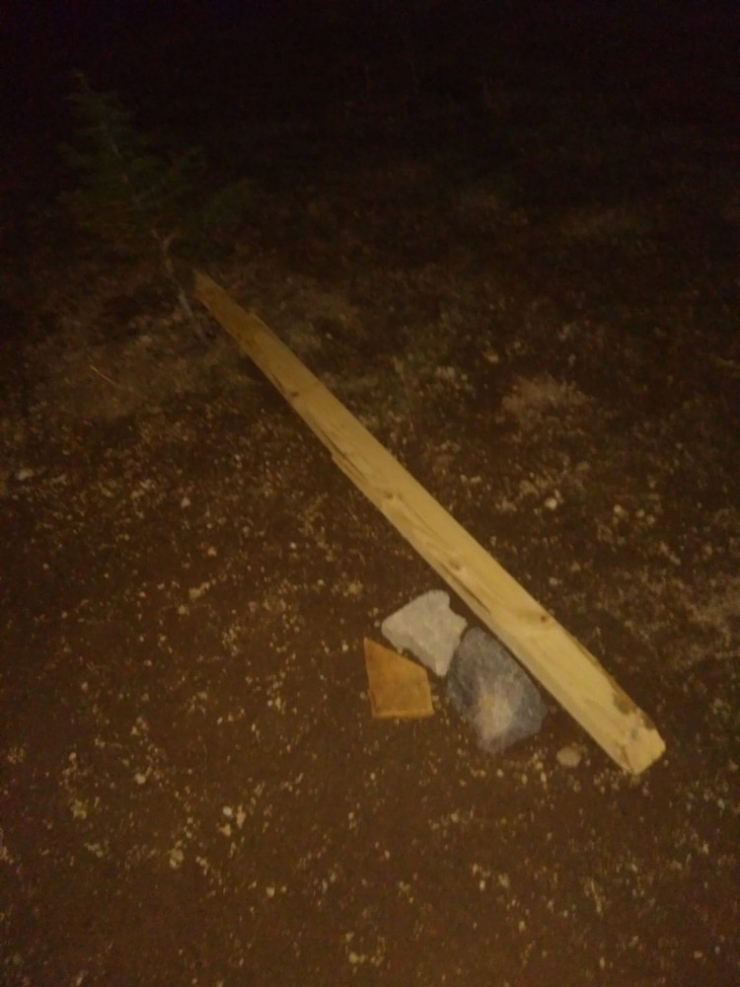 Develi’de Rüzgar Etkili Oldu