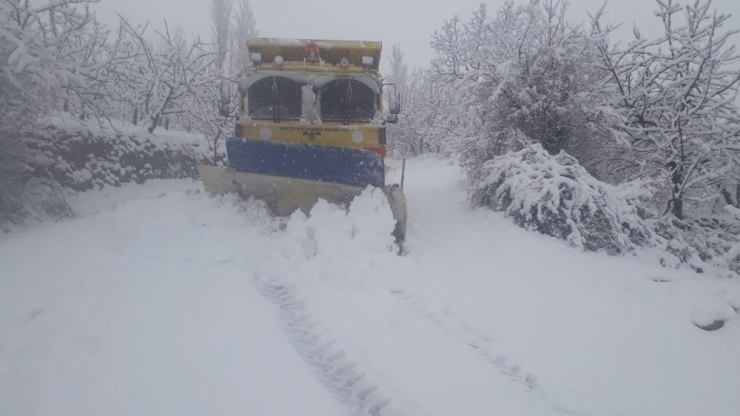 Karla Mücadele Ekipleri Görev Başında