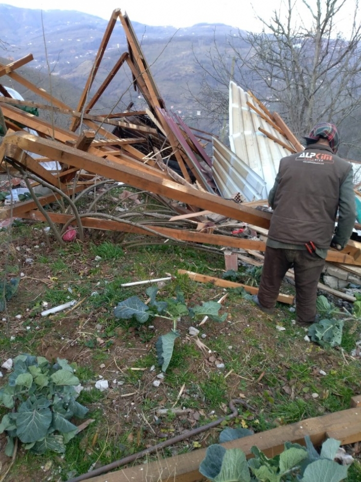 Ordu’da Okullara Fırtına Tatili